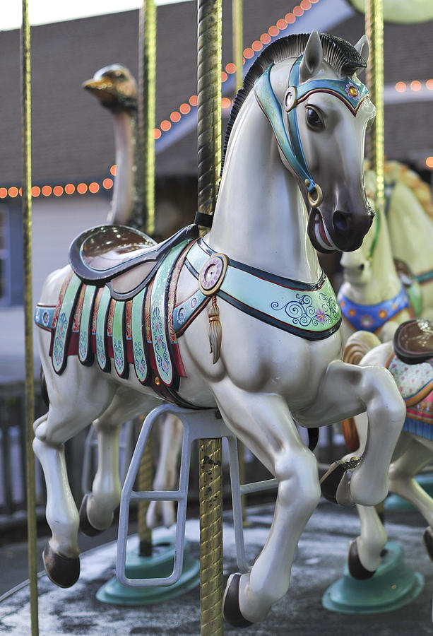 The Carousel Horse Smithville NJ Photograph by Terry DeLuco