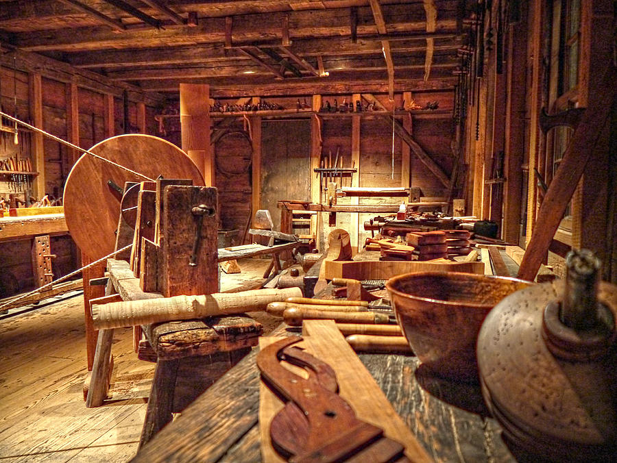The Carpenters Tools  Photograph by Richard Reeve