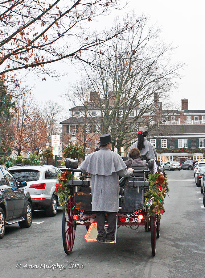 The Carriage Ride Photograph by Ann Murphy