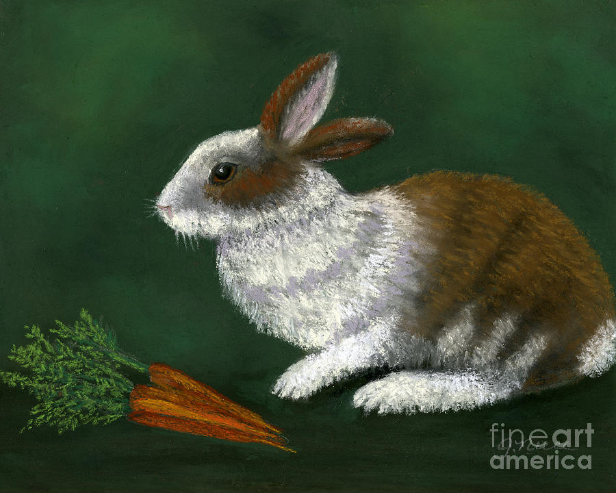 The Carrot Eater Painting by Ginny Neece