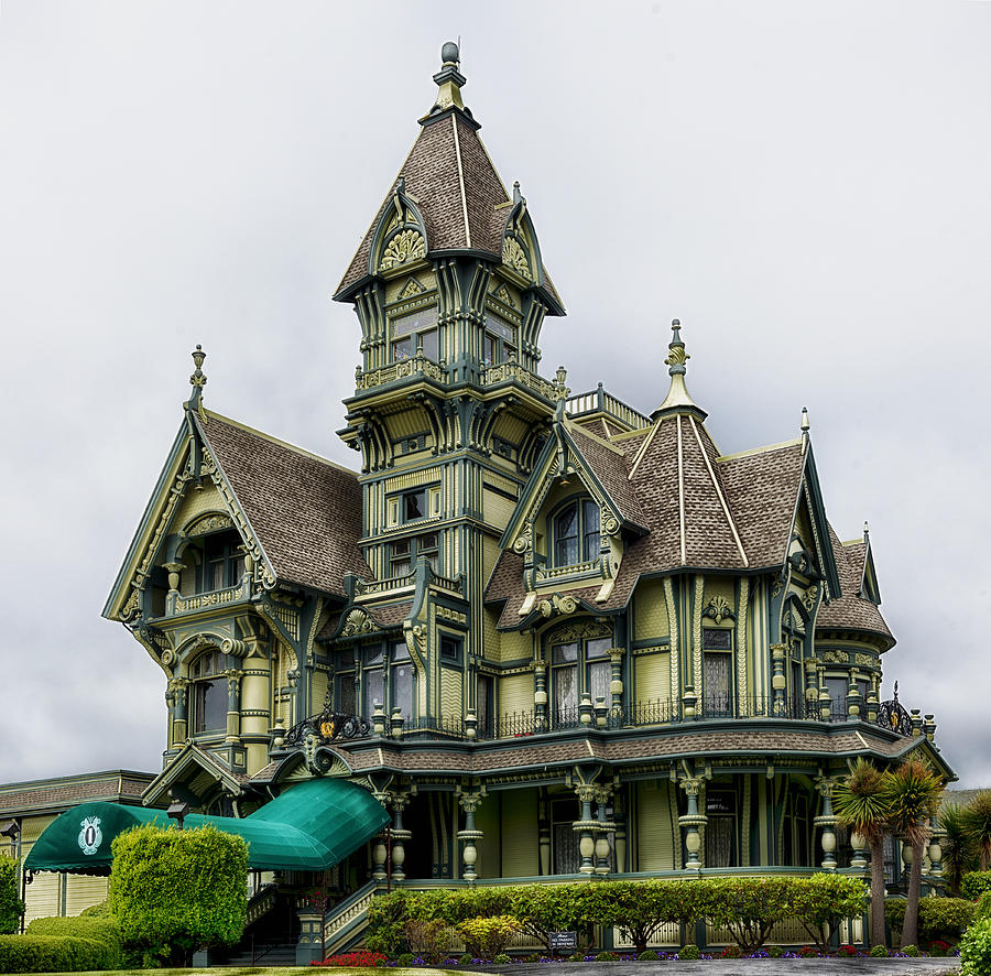 The Carson Mansion Photograph by Mountain Dreams - Fine Art America