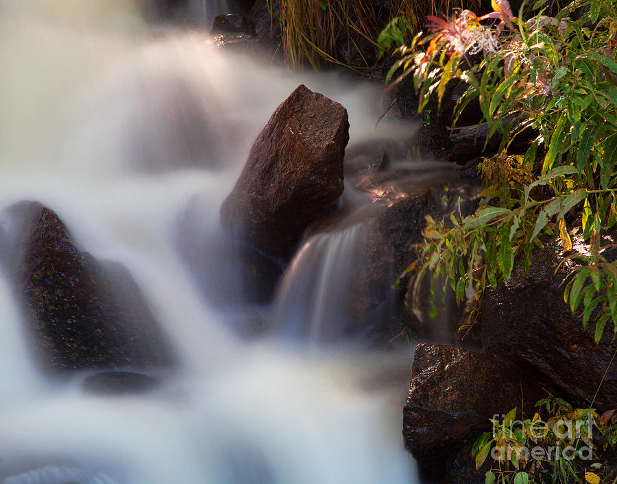 Waterfall Photograph - The Cascades by Jim Garrison