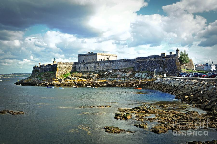The Castle Fort on the Harbor Photograph by Mary Machare