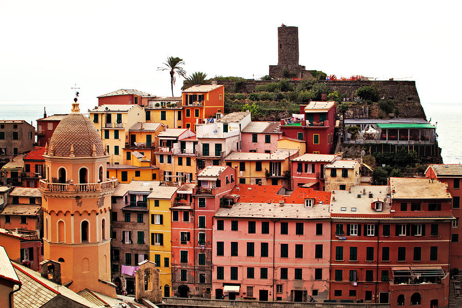 The Castle of Vernazza Photograph by Kim Fearheiley