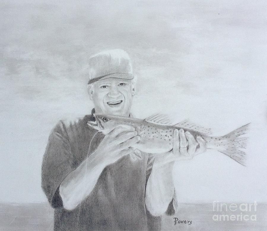 The Catch Drawing by Mary Lynne Powers