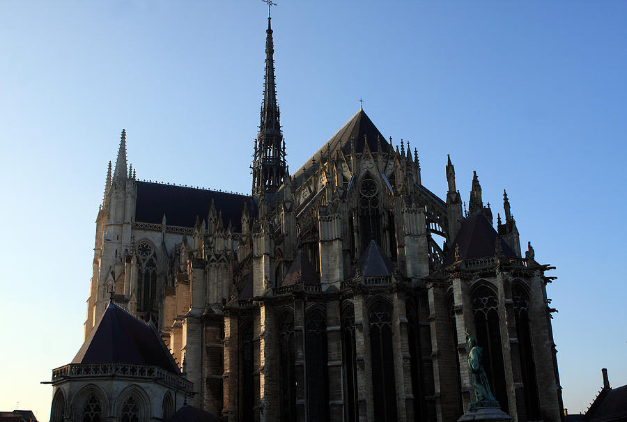 Architecture Photograph - The Cathedral Basilica Of Our Lady Of Amiens by Aidan Moran