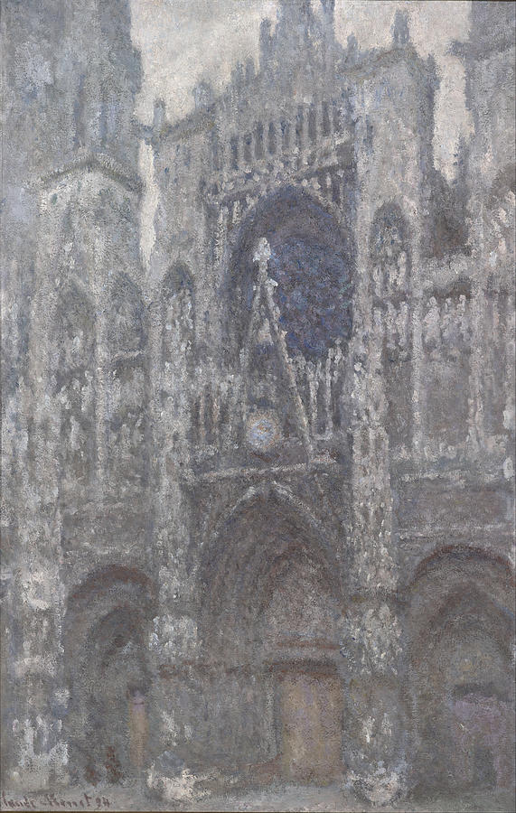 The Cathedral In Rouen Painting by Claude Monet
