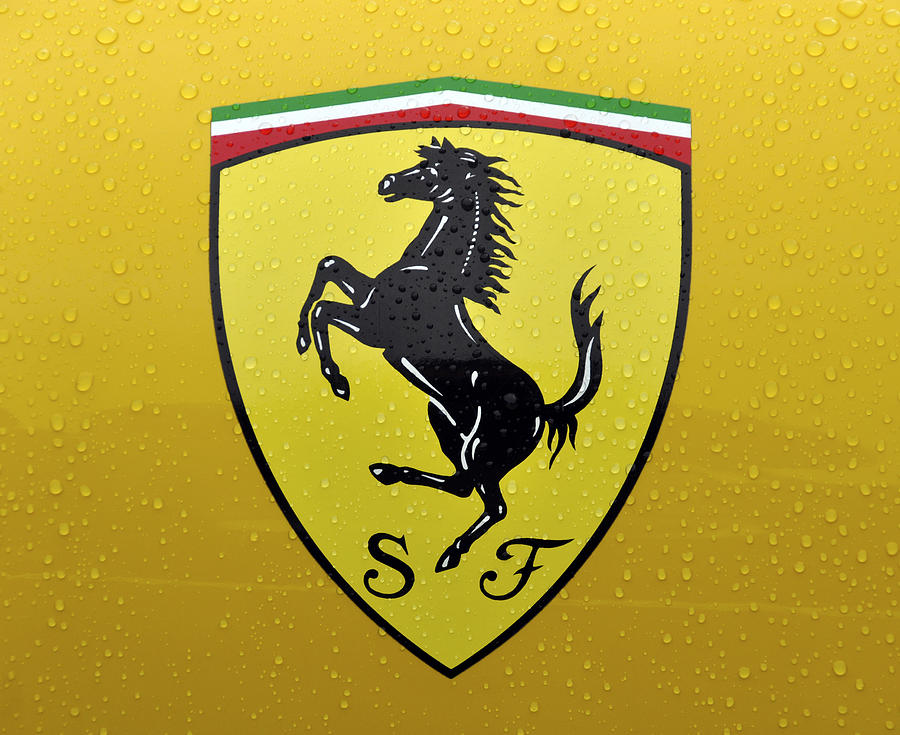 The Cavallino Rampante symbol of Ferrari Photograph by Dutourdumonde Photography
