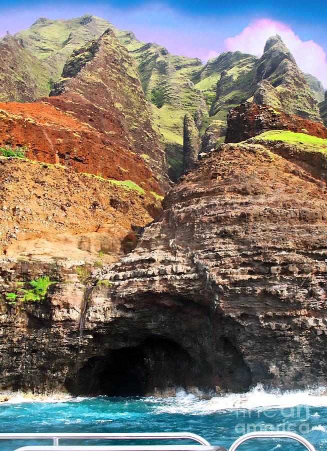 The Caves of Kauai Photograph by Joseph J Stevens