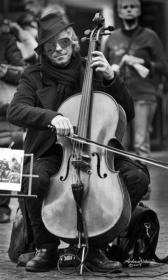 The Cellist Photograph by Andrew Dickman