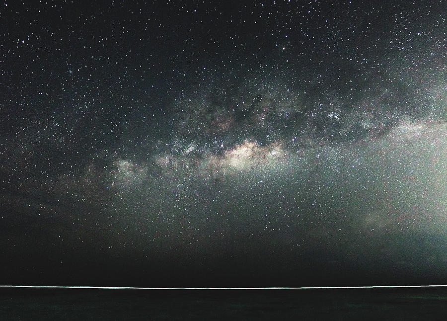 The Center Of The Milky Way Over The Photograph by Ahmed Mahin Fayaz