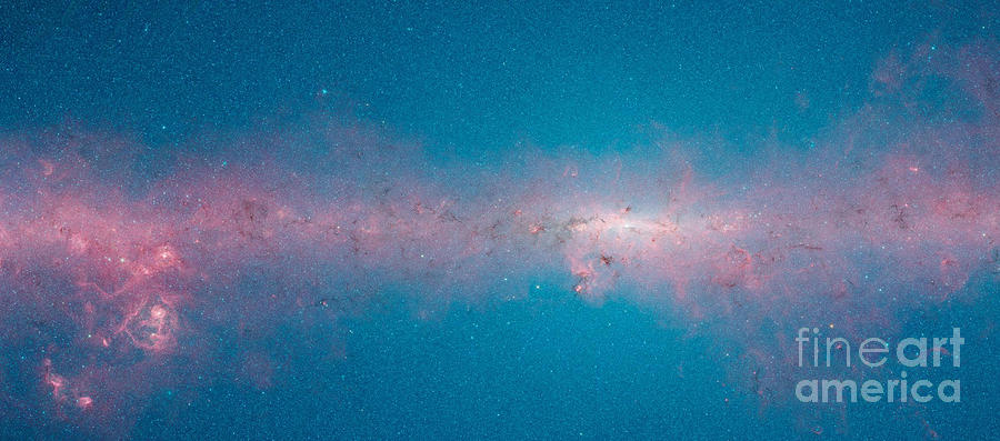 Interstellar Photograph - The Center Of The Milky Way by Science Source