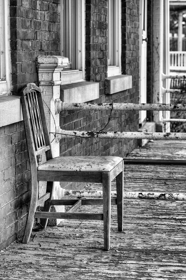 The Chair BW Photograph by JC Findley