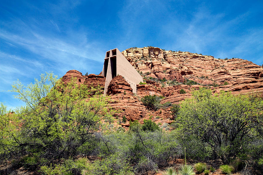 The Chapel of the Holy Cross in Sedona Photograph by Carol M Highsmith