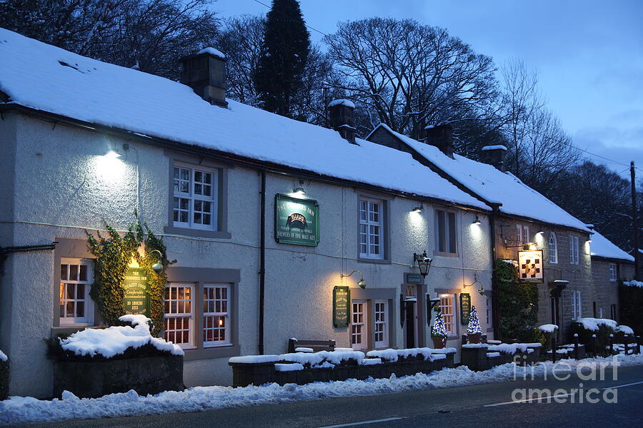 The Chequers Inn Photograph by David Birchall