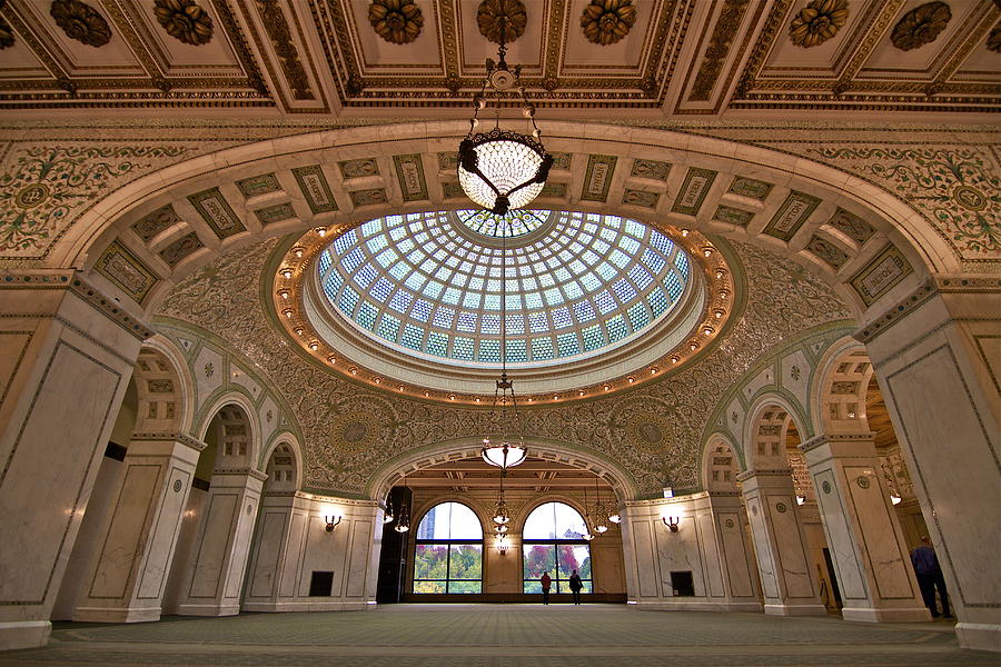 The Chicago Cultural Center Photograph by John Babis