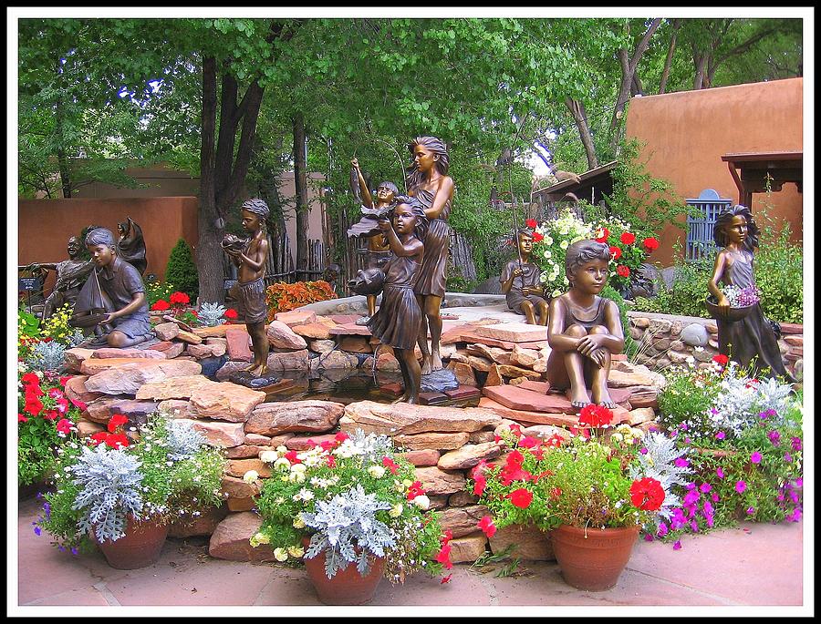The Children Sculpture Garden - Santa Fe Photograph by Dora Sofia Caputo