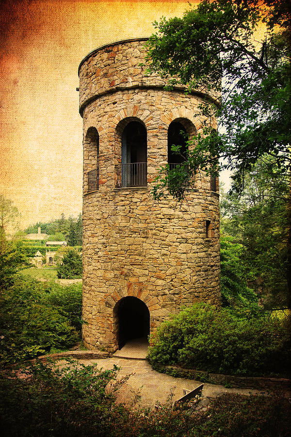 The Chimes Tower Digital Art by Trina  Ansel