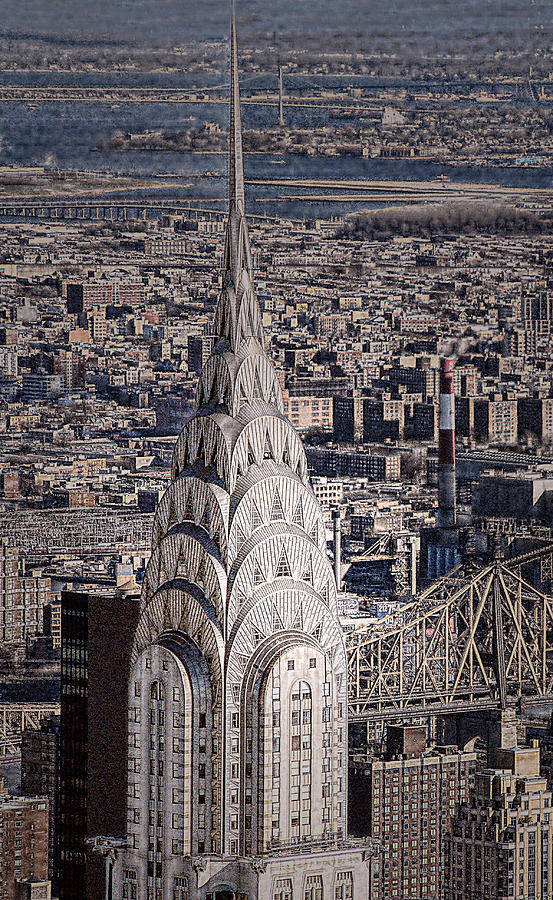 The Chrysler Building Photograph by Dyle   Warren