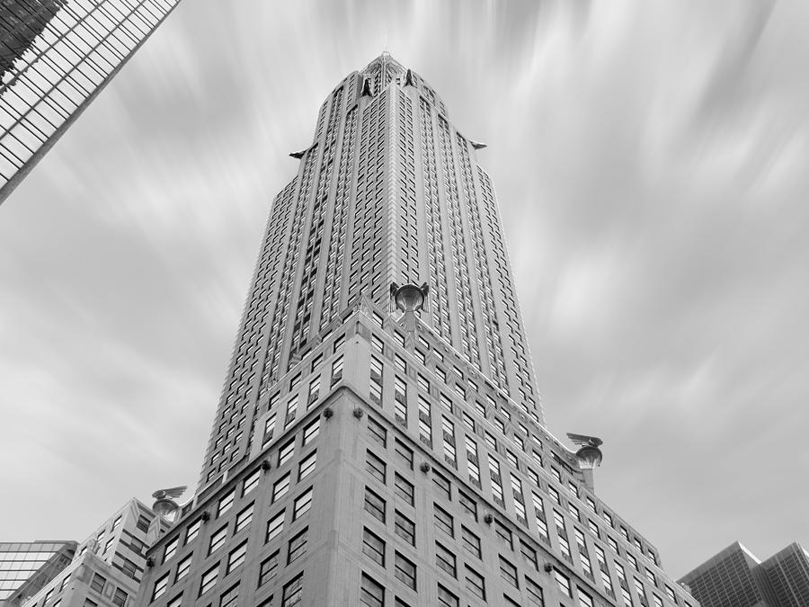 Landmark Photograph - The Chrysler Building by Mike McGlothlen