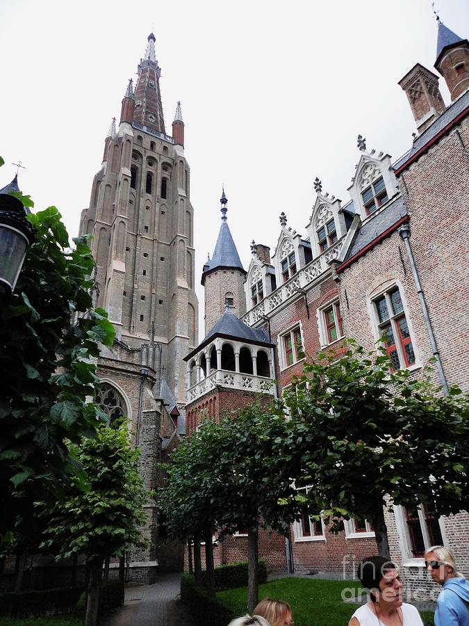 The Church of OUR LADY Brugge Belgium OLV Kerk Photograph by PainterArtist FIN