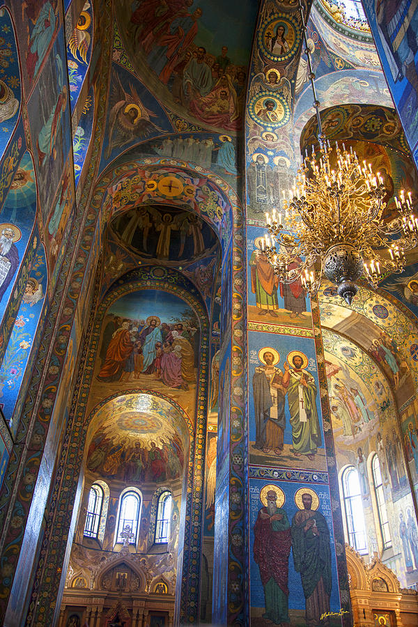 The Church Of Our Savior On Spilled Blood - St. Petersburg - Russia #2 Photograph by Madeline Ellis