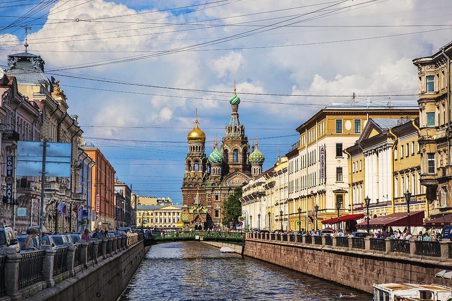 The Church Of Our Savior On Spilled Blood - St. Petersburg, Russia Photograph by Madeline Ellis