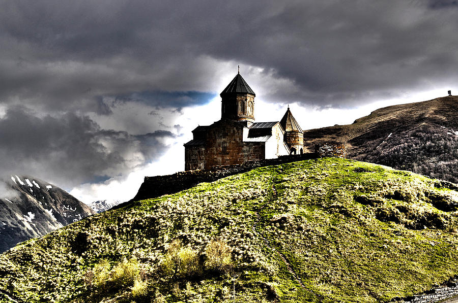 The Church On The Mountain Top Photograph by Rabiri Us