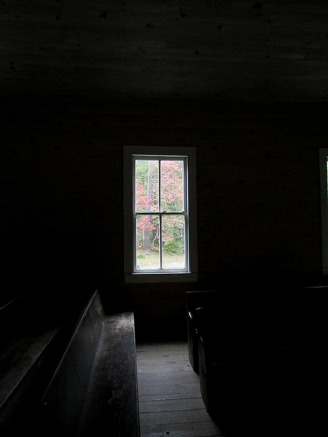 The Church Window Photograph by Kathy Long