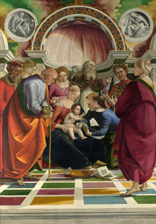 The Circumcision Painting by Luca Signorelli