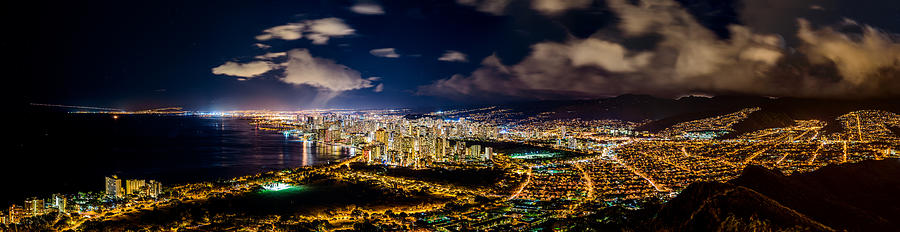 The City of Aloha Photograph by Jason Chu