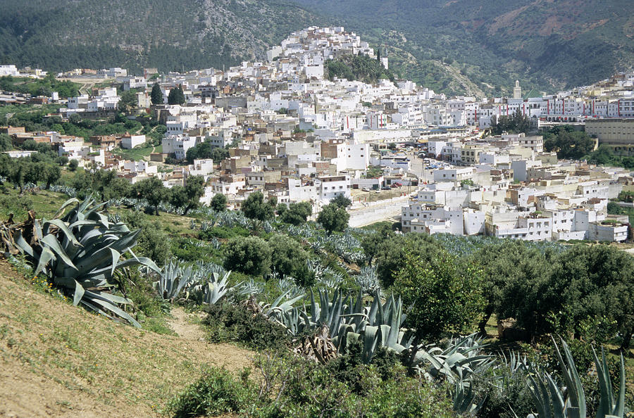 The City Of Moulay Idriss, Morocco Photograph by Massimo Pizzotti