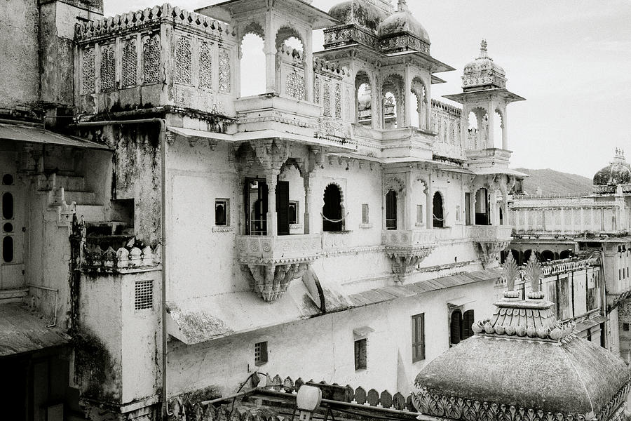 The City Palace In Udaipur Photograph by Shaun Higson