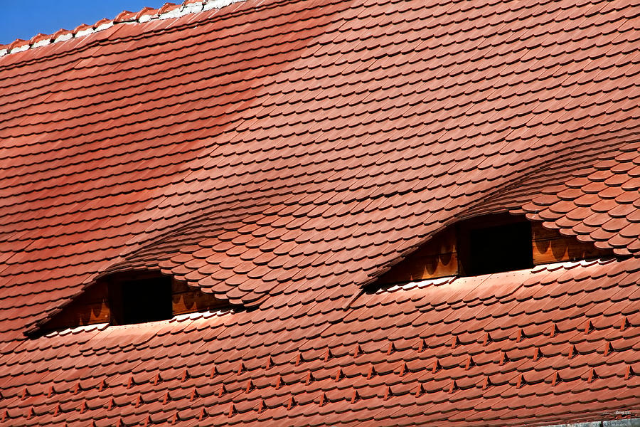 The City's Eyes Sibiu Hermannstadt Romania #1 Spiral Notebook