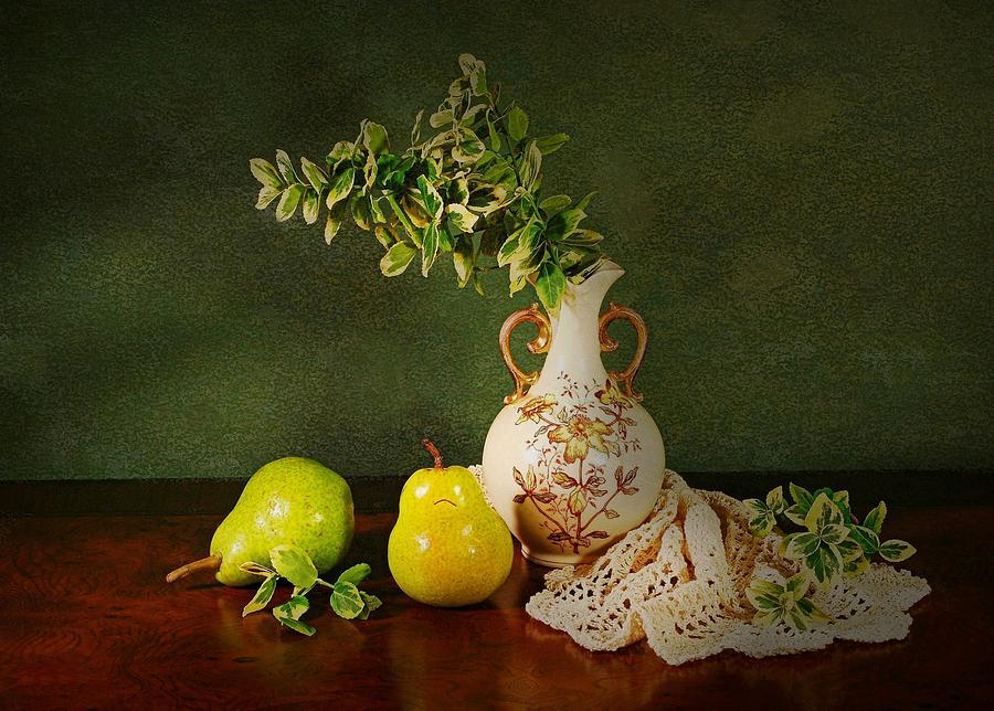 Still Life Photograph - The Classical Urn by Diana Angstadt