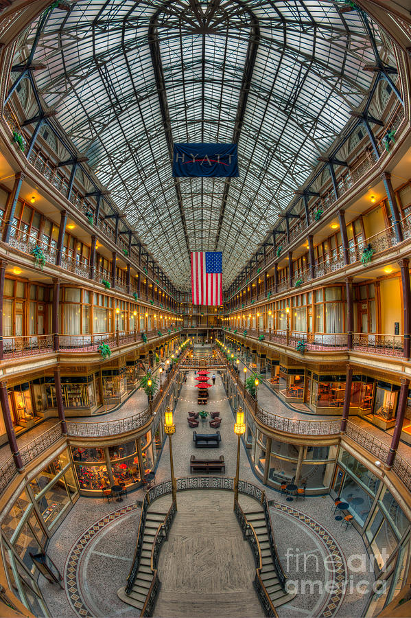 The Cleveland Arcade VII Photograph by Clarence Holmes