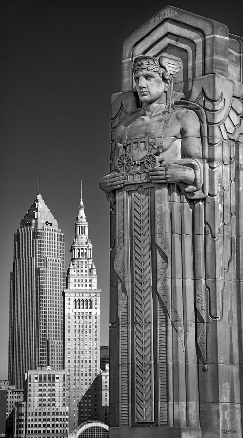 The Cleveland Guardian Canvas Print / Canvas Art by GALLERY Fifty