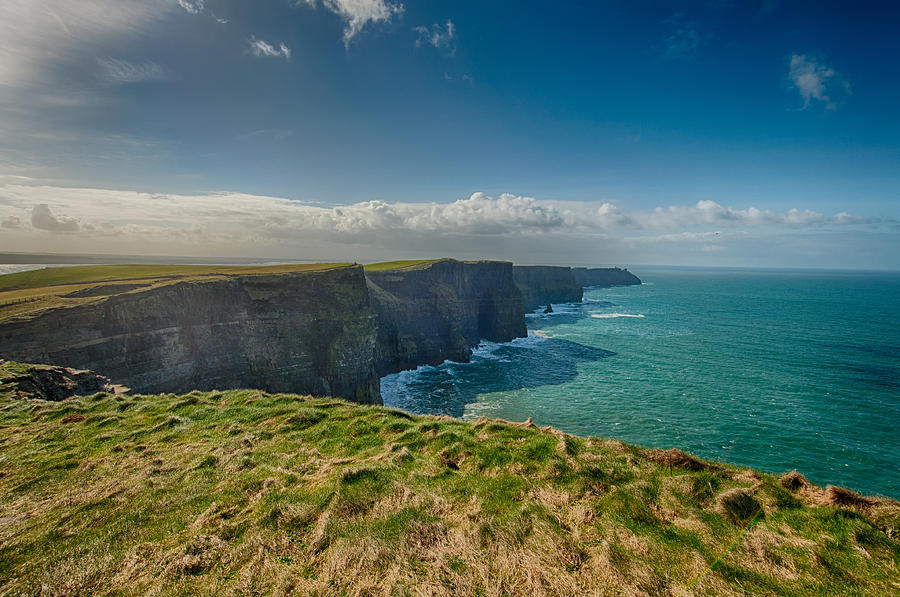The Cliffs of Moher 1 - County Clare - Ireland Photograph by Bruce Friedman