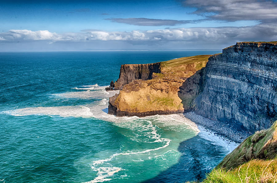 The Cliffs of Moher 4 - County Clare - Ireland Photograph by Bruce Friedman