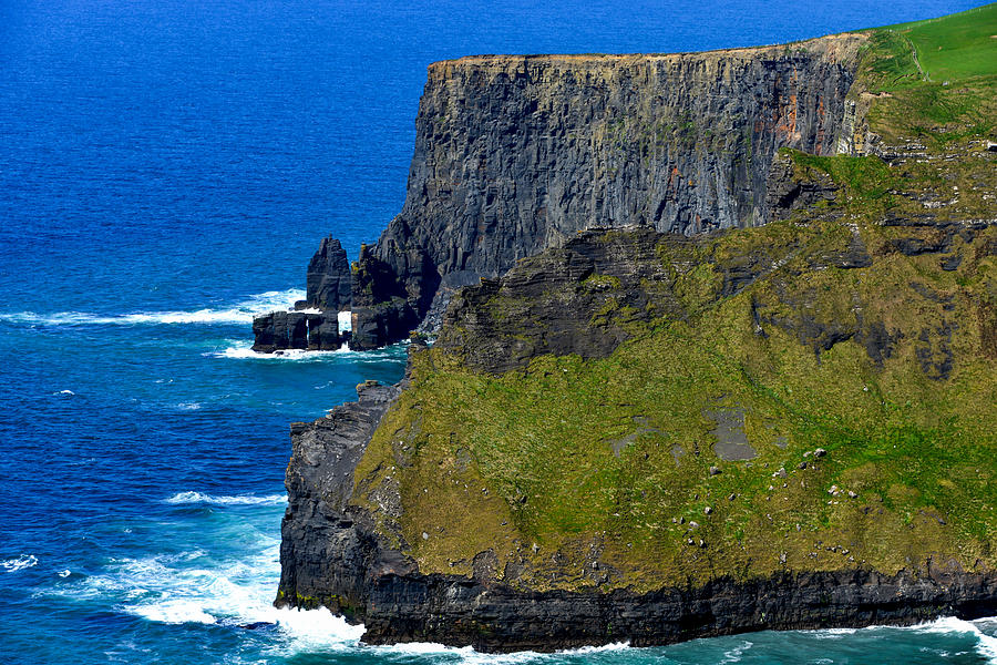 The Cliffs of Moher in Ireland Photograph by Marilyn Burton