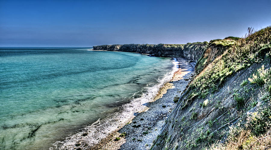 The Cliffs of Pointe du Hoc Photograph by Weston Westmoreland