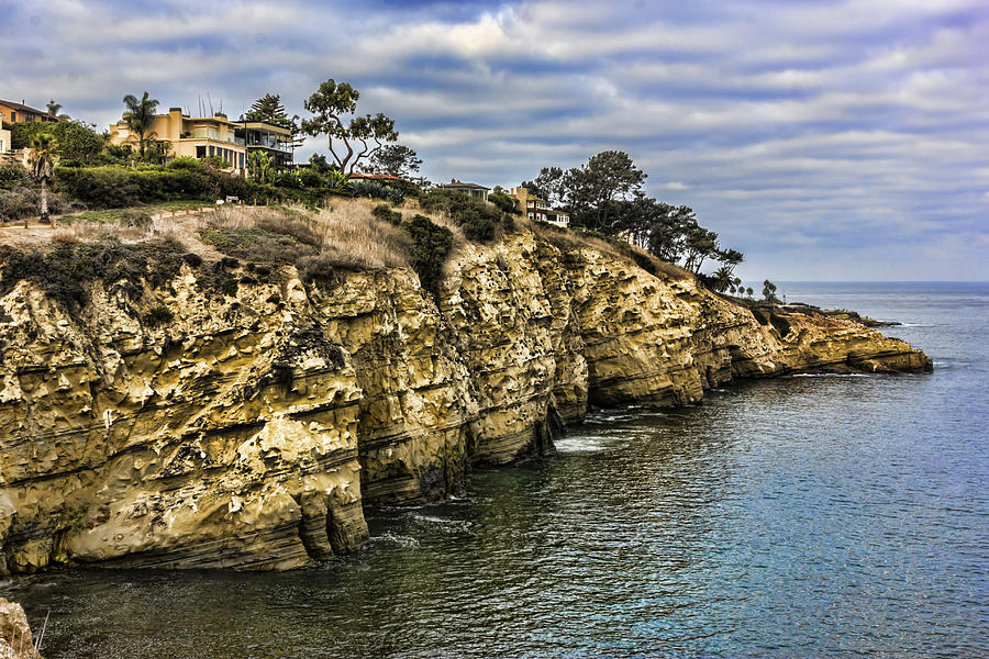 The Cliffs Digital Art by Photographic Art by Russel Ray Photos