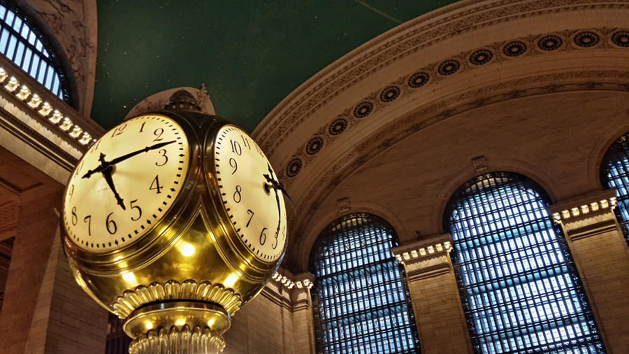 The Clock - Grand Central Terminal - New York City - New York Photograph by Bruce Friedman