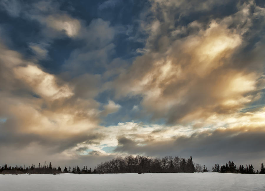 The Clouds of Winter Photograph by Michele Cornelius