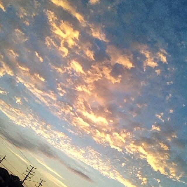 The Clouds This Morning! <3 Photograph by Madison Clark