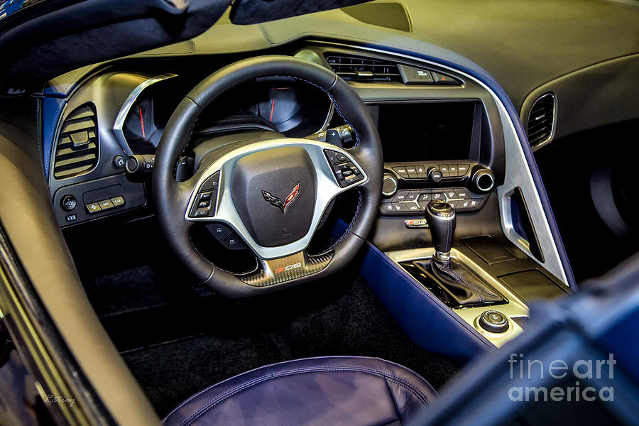 The Cockpit of the New Corvette II Photograph by Rene Triay FineArt Photos