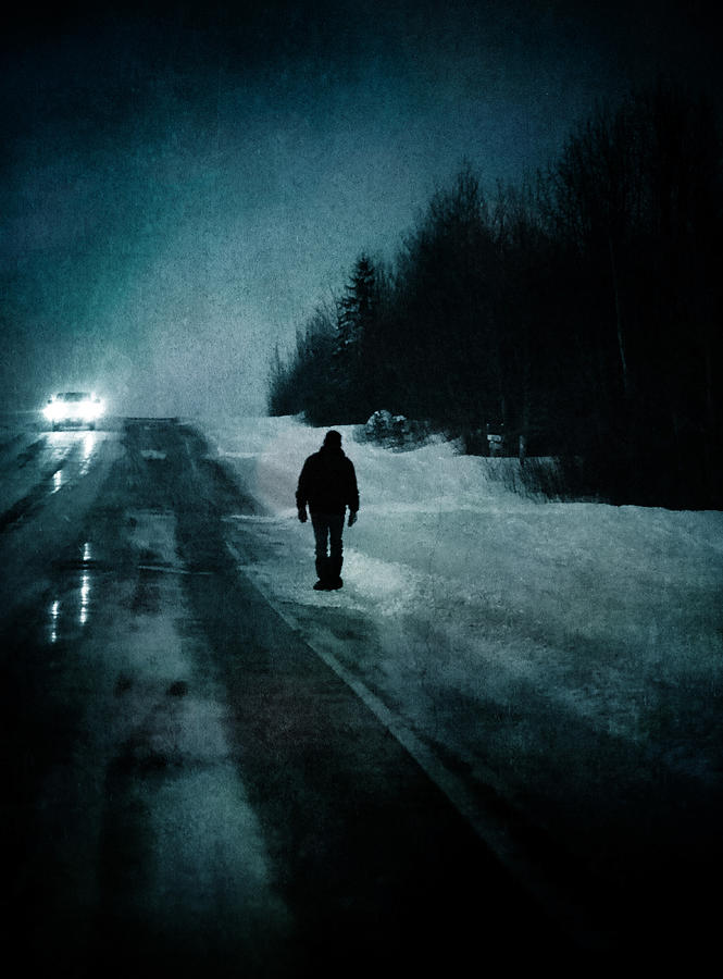 The Cold Hitchhiker  Photograph by J C