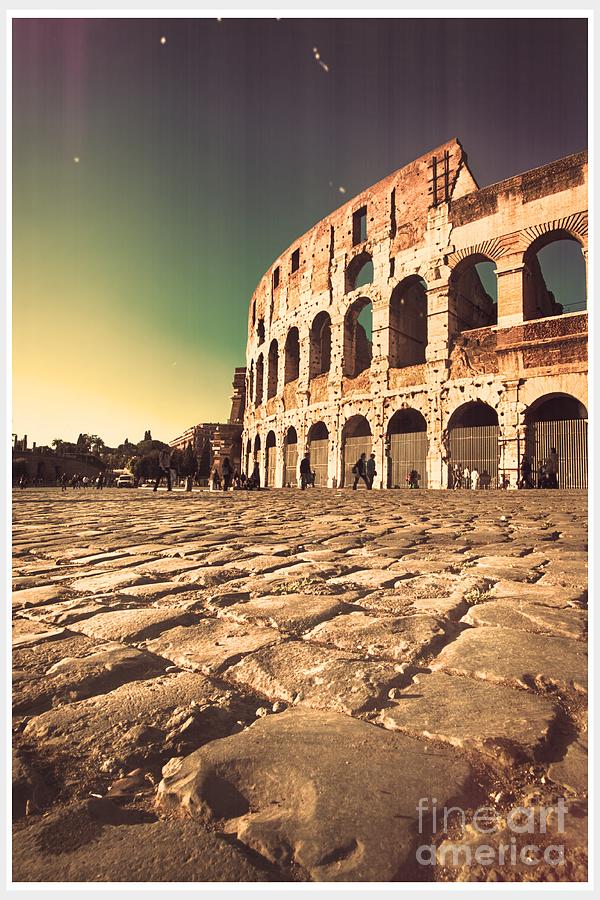 The Coliseum in rome Photograph by Stefano Senise