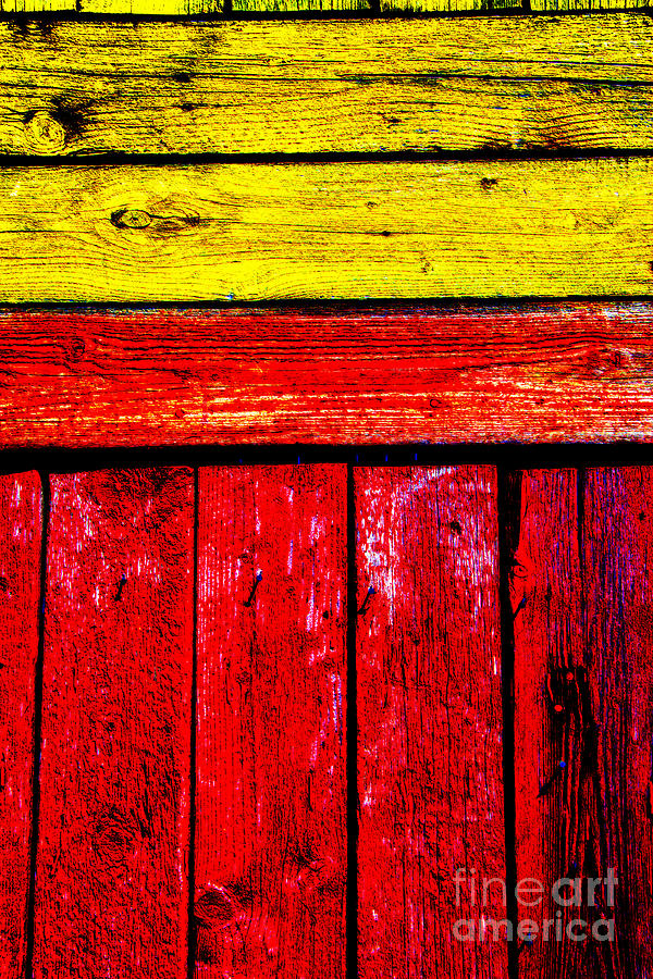The Color of Old Wood Photograph by Rick Bragan