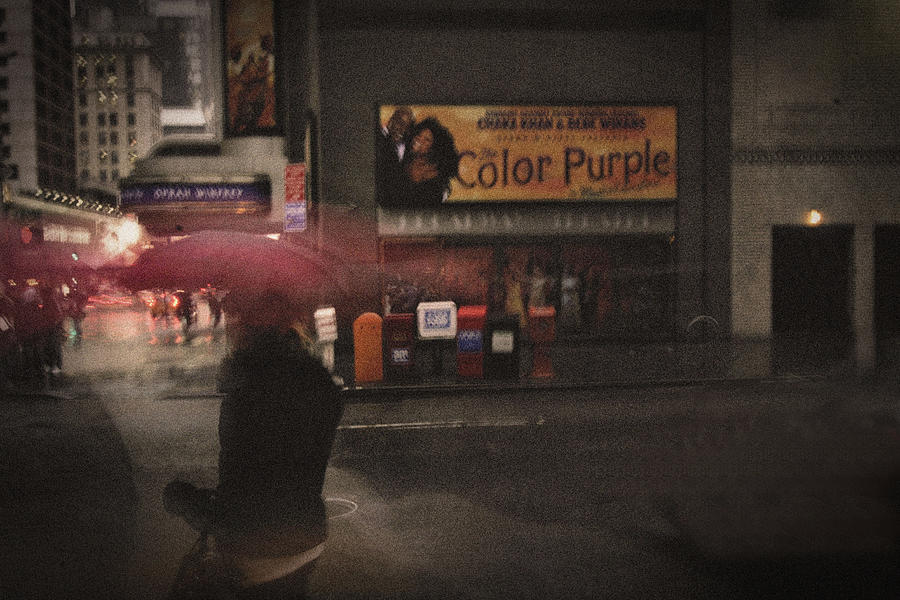 The Color Purple Digital Art by Linda Unger